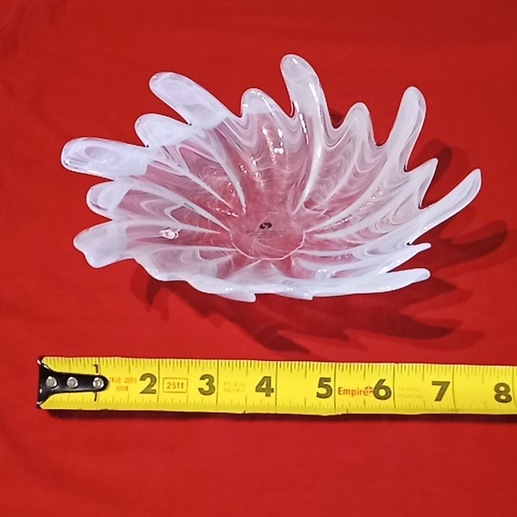 Vintage ARTE MURANO Crystal. By, Creazioni Silverstri. ITALY. Fanciful Shape. - Picture 11 of 16